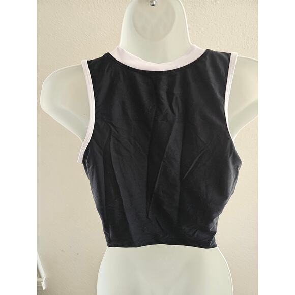 Amazon High Waisted Bikini Set Women Black white Size L - Picture 5 of 5